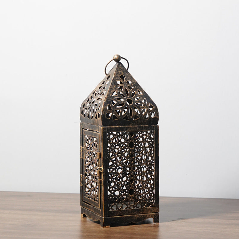 Distressed Candle Portable Lamp Atmosphere Decoration Ornaments
